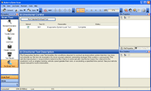 Bi-Directional On Board Tests Screen